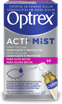 Optrex Spray Ocular Actimist Olhos Secos 10 ml