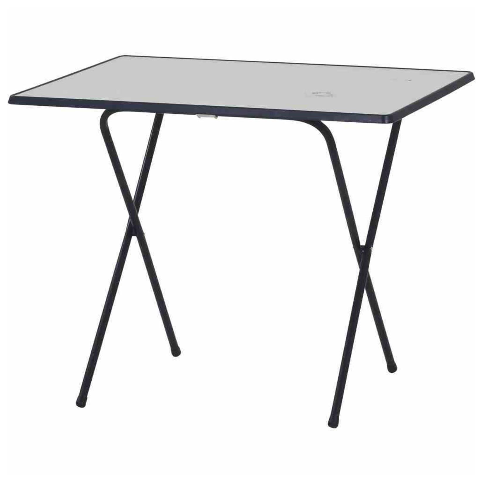 MFG Scherentisch 60x80 cm, blau mit Scherengestell