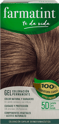 Farmatint Permanent Coloration without Ammonia 5D Light Brown Gold