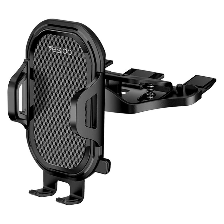 Yesido - Car Holder (C84) - Clamp Grip for CD Slot - Black (56338144)