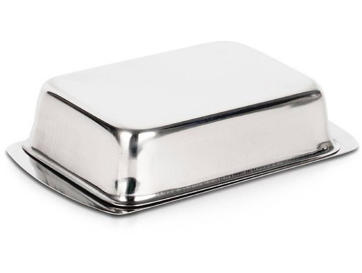 Excellent Houseware Botervloot RVS - 16X11X4.5Cm