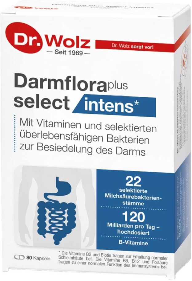 Dr. Wolz Darmflora plus select intens Kapseln 80stk