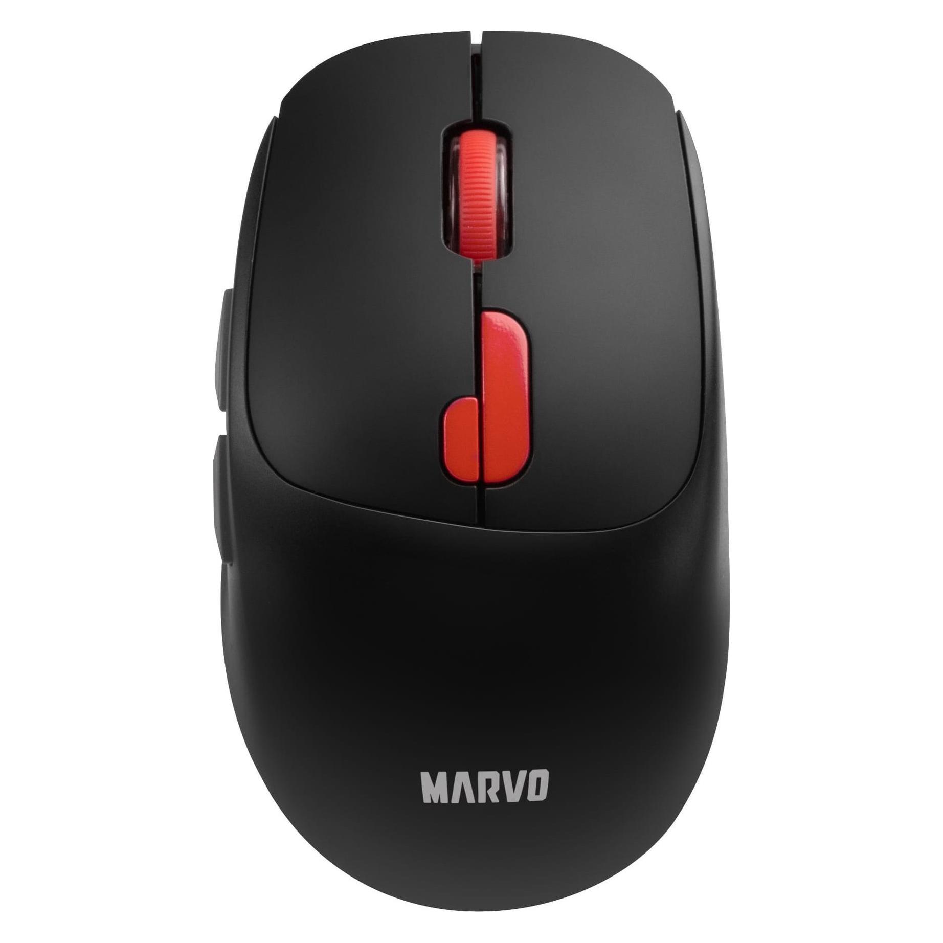 Marvo Mysz M809W czarna (Kabellos) (M809W BK)