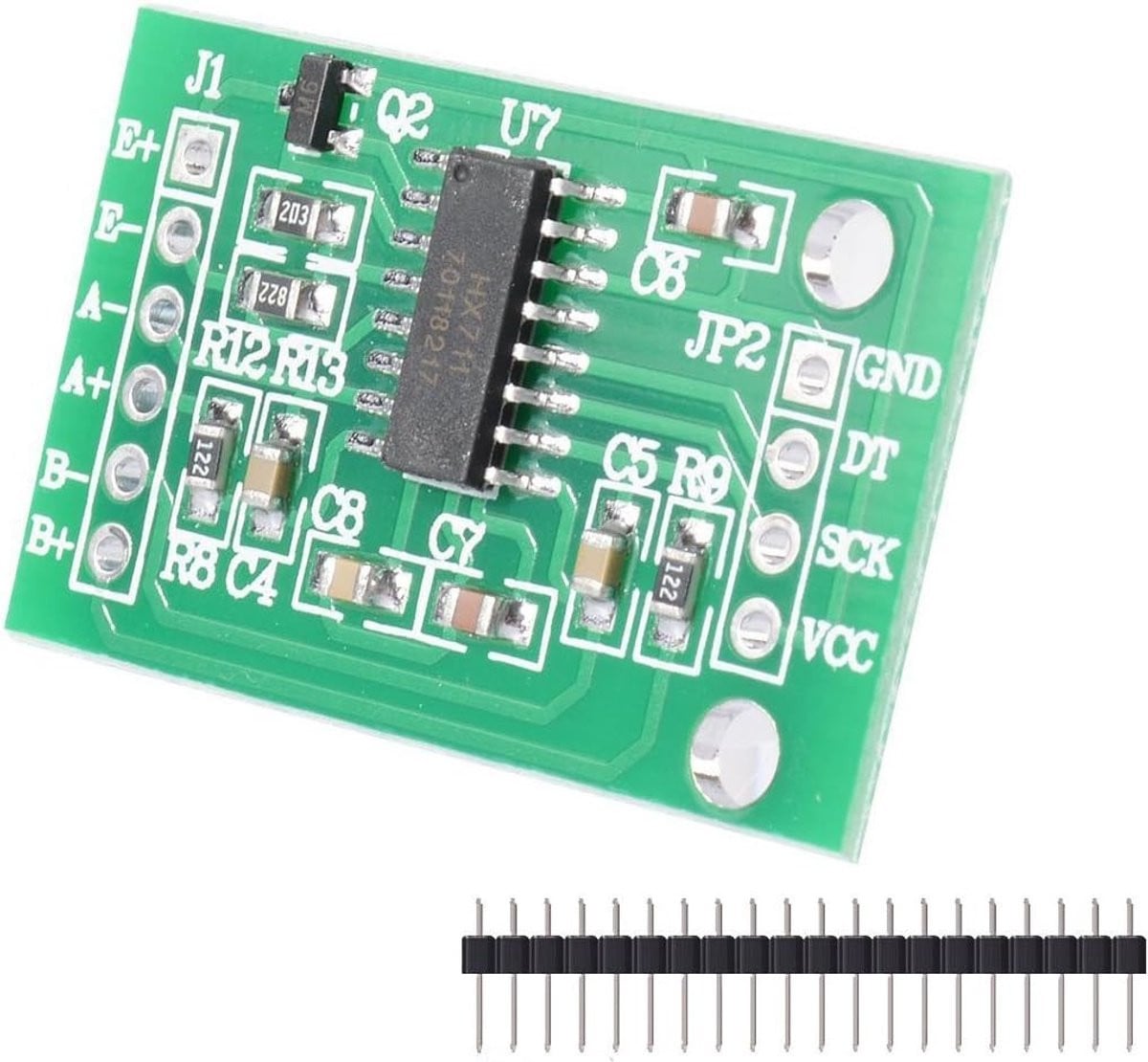 Weegsensoren met Dual Channel en 24-bit A/D conversie voor nauwkeurige metingen