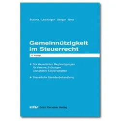 Gemeinnützigkeit im Steuerrecht, Fachbücher von Andreas Seeger, Carina Leichinger, Johannes Buchna, Wilhelm Brox