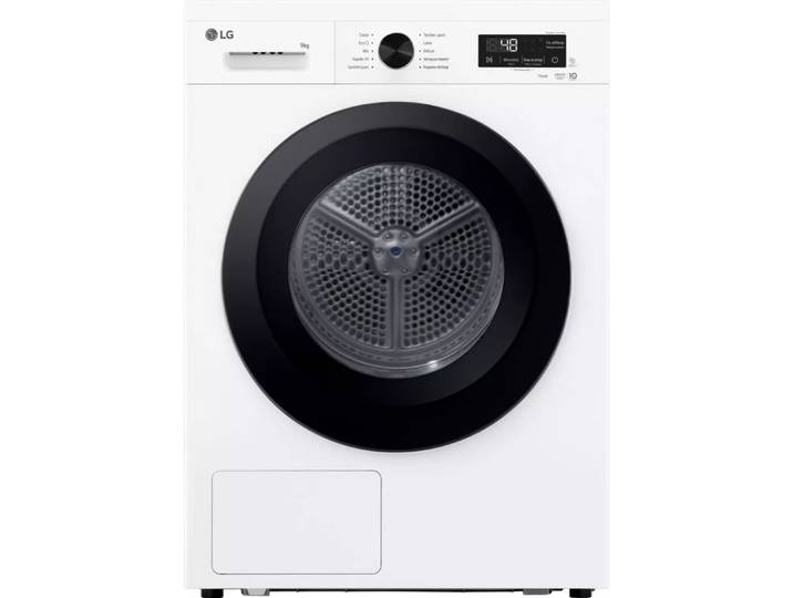 Sèche-linge Pompe À Chaleur 60cm 9kg Blanc - Lg - Rh9b15wh