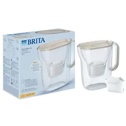 BRITA Wasserfilter-Kanne »Style Essential« sand inkl. Filter gelb