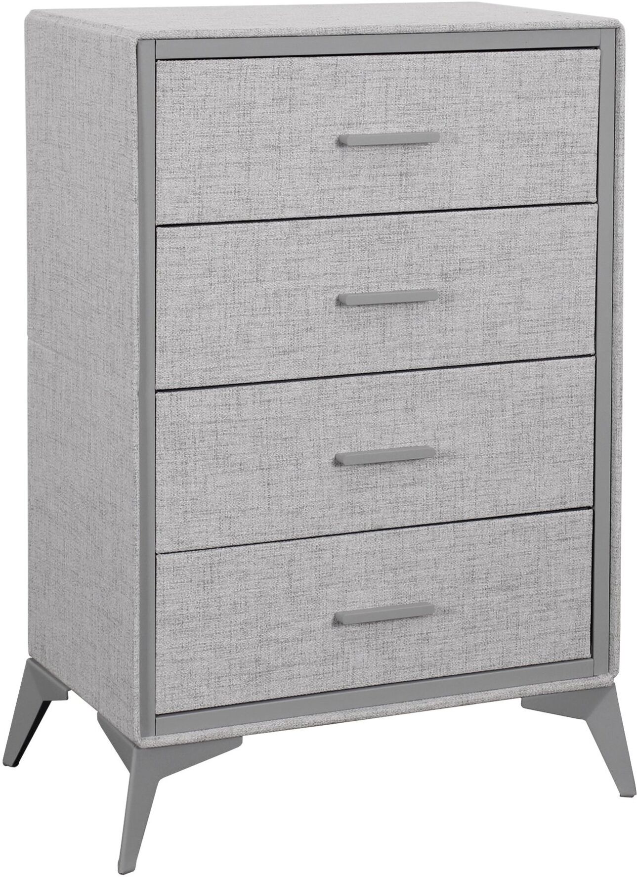 Cassettiera Amicasa 231004 Grigio chiaro