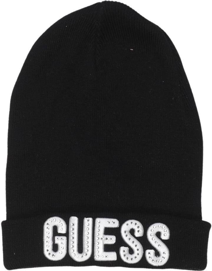 Guess Damen Hut oder Mütze, Schwarz, Gr. Onesize, kein / Etikett - Second Hand