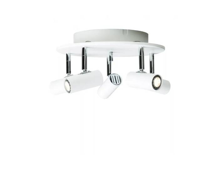 Belid Spotlight Cato 5-fixations rond Ø24 cm Blanc