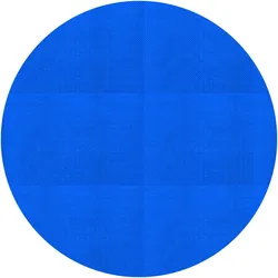 POOL SOLARFOLIE rund Ø 500 cm Blau 400μm aus PE-Luftpolster