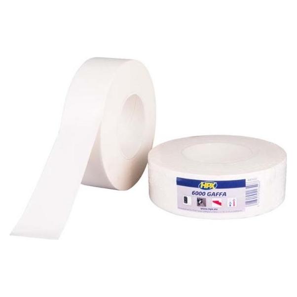 Konjac Sponge Gaffa 6000 tape hvid, 25mm x 50m (AW2550)