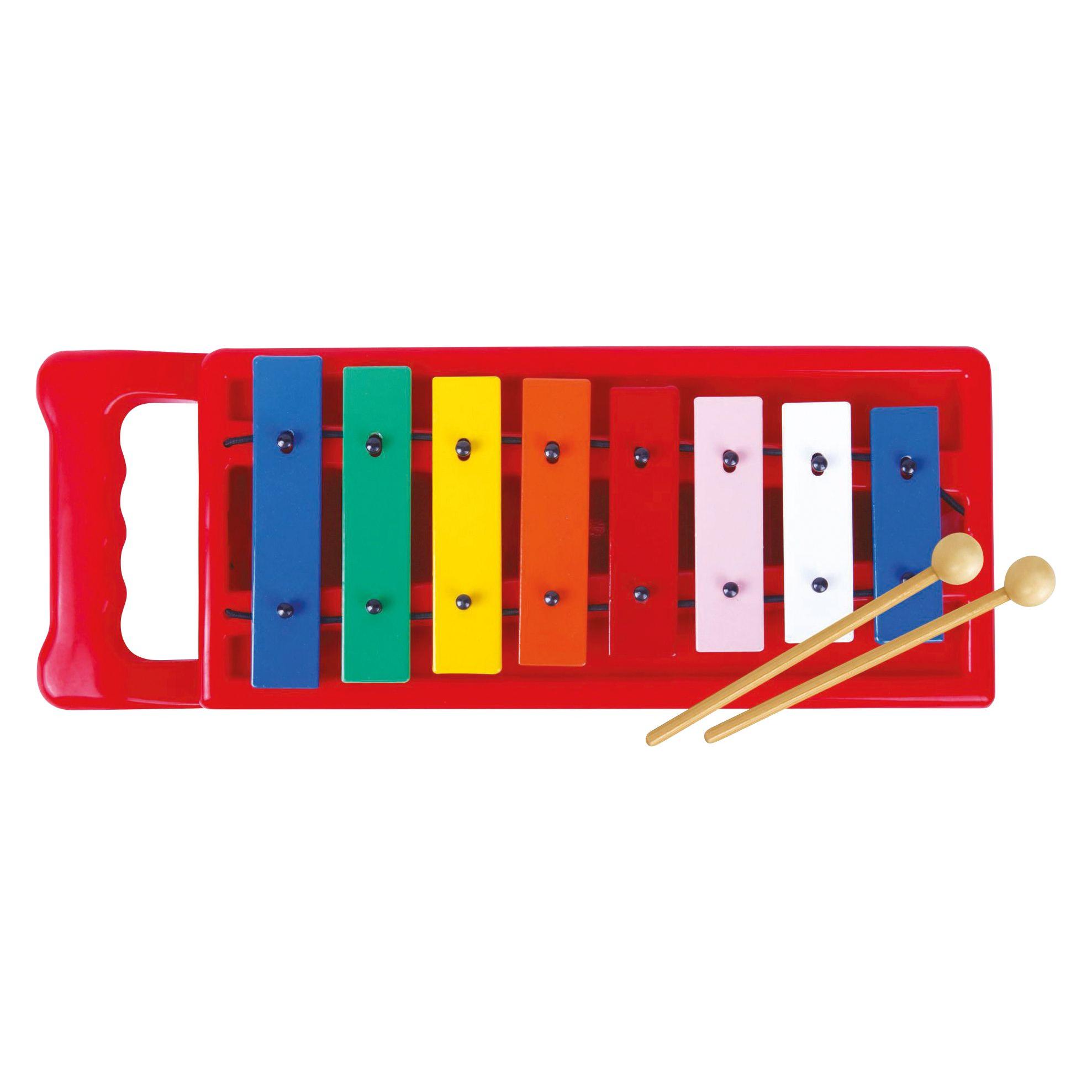 Boogie Bee BGB Metallophon, 8 Noten, 29cm (Deutsch, Englisch, Französisch, Italienisch) (0068201969)
