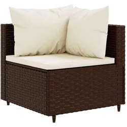 vidaXL, Gartenlounge, Thalia (3x Eckteil + 3x Mittelteil + Tisch)