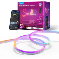 Govee RGBIC LED Neon Strip Light 4,0m white