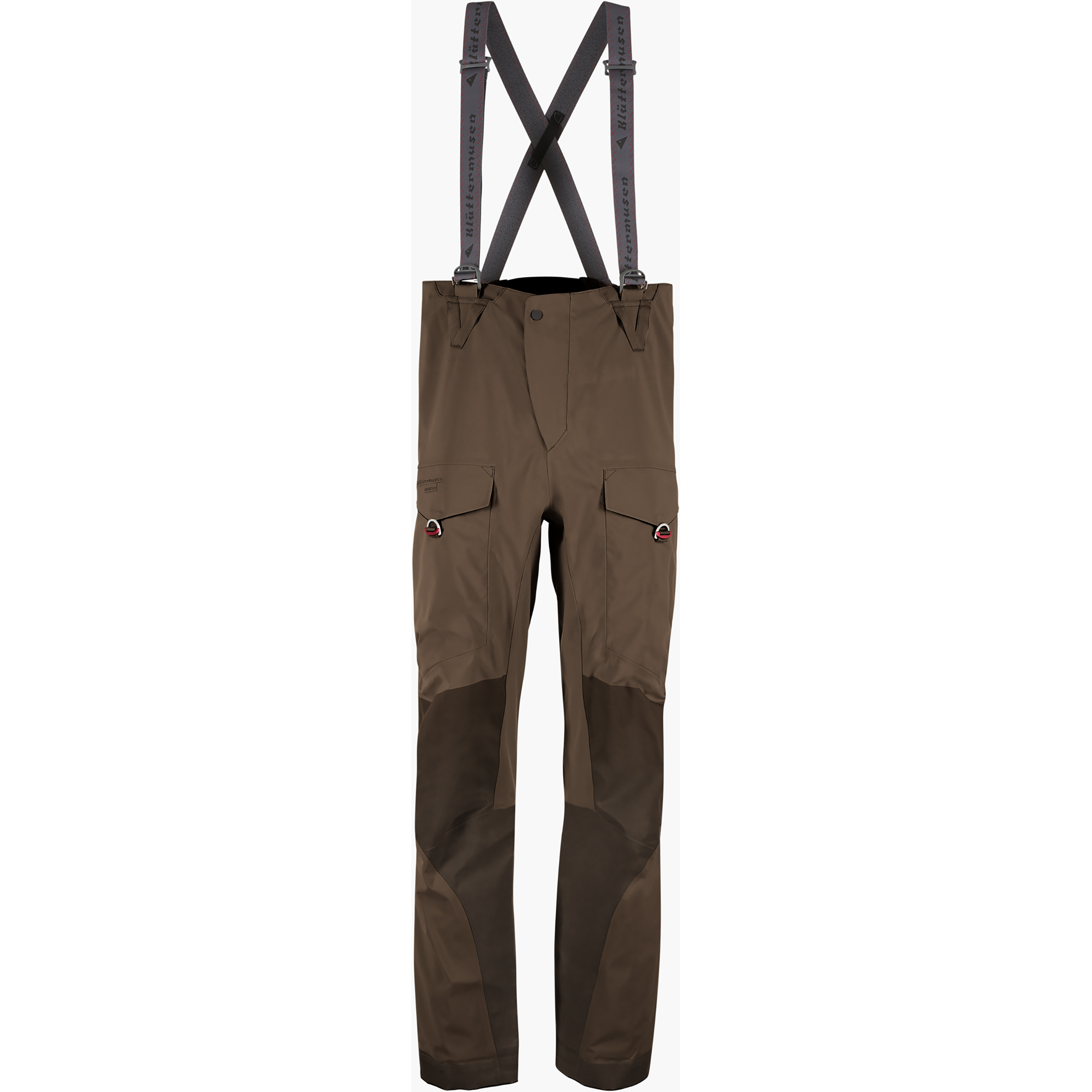 Klättermusen Brage 2.0 Hose Herren Skihose slate brown Größe S Freeride Widerstandsfähig Wasserabweisend