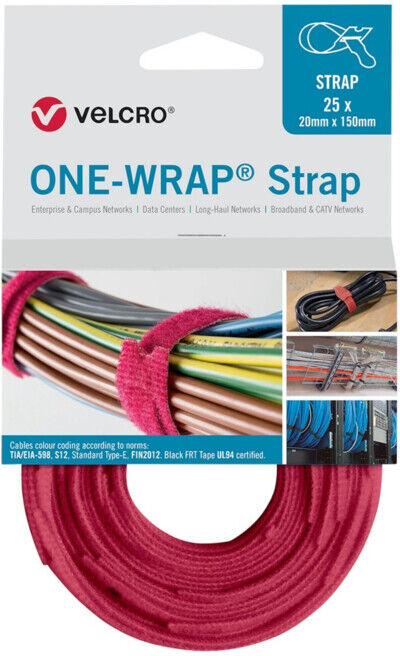 VELCRO Attache-câble à scratch ONE-WRAP® Strap (VEL-OW64505)