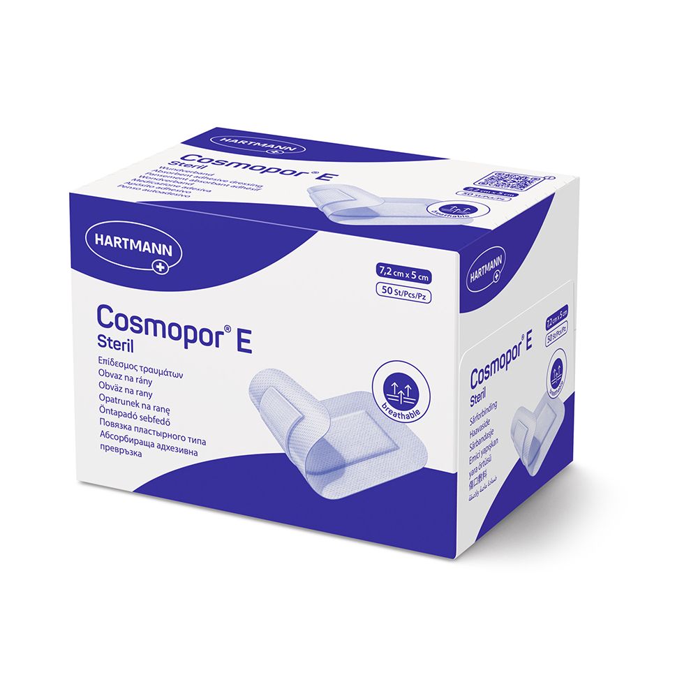 Cosmopor E steril Wundverband 5x7,2 cm 10 St Verband