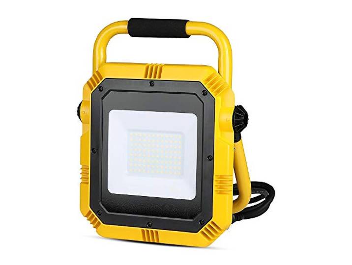 V-TAC 946 V-TAC VT-51 bouwlamp 50 W 4000 lm 946 zwart geel