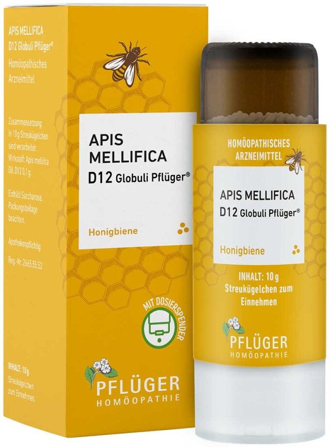 Apis Mellifica D12 Globuli Pflüger Dosierspender 10g