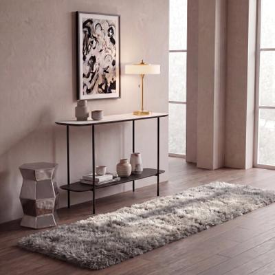 SAFAVIEH Polar Shag Bibi Glam Solid 3-inch Extra Thick Rug