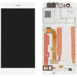 Huawei P9 Display weiß (mit Rahmen)