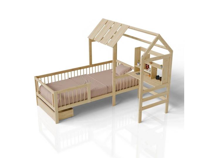 KINDERBETT Yari 90x200 cm Natur