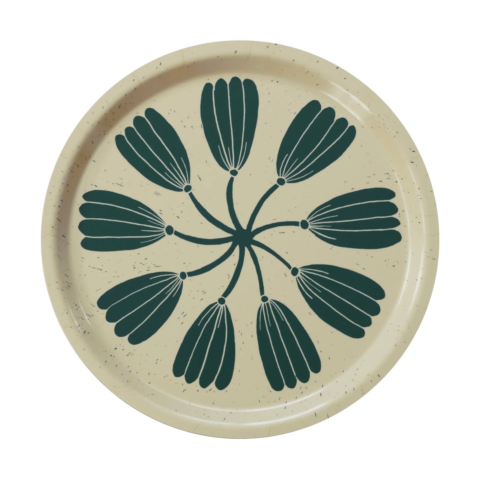 Fine Little Day Krans dienblad Yellow-green Ø31 cm