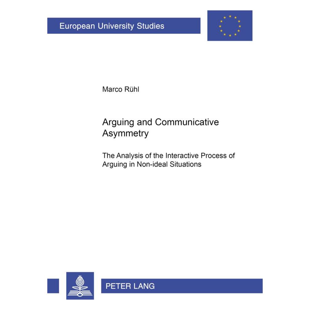 Peter Lang Arguing and Communicative Asymmetry (Englisch, Marco Rühl) (56025239)