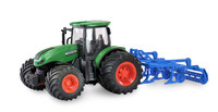 AMEWI RC Tractor met Ploeg en LiIon 500mAh accu, Groen, 6+ jaar
