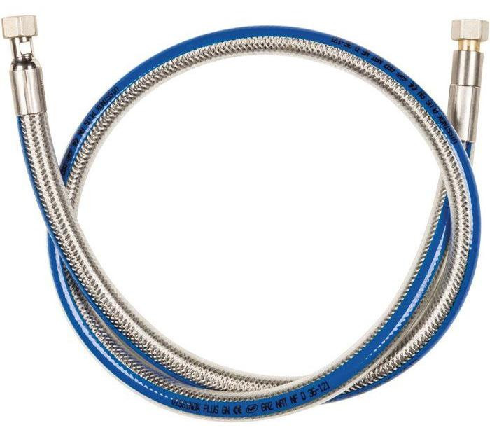 WPRO TNV150 Flexibele roestvrijstalen gasleiding voor aardgas, 1,5 meter