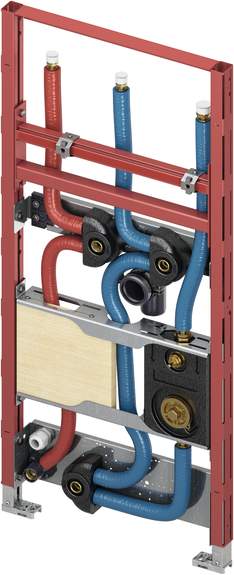 Tece profil Waschtischmodul z. Anschluss von Durchlauferhitzern, BH 1120 mm, 9310022 9310022