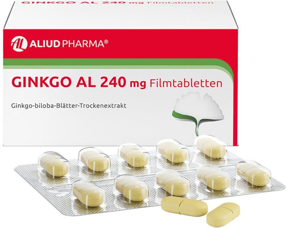 Ginkgo AL 240 mg Filmtabletten bei altersbedingten Gedächtnisein