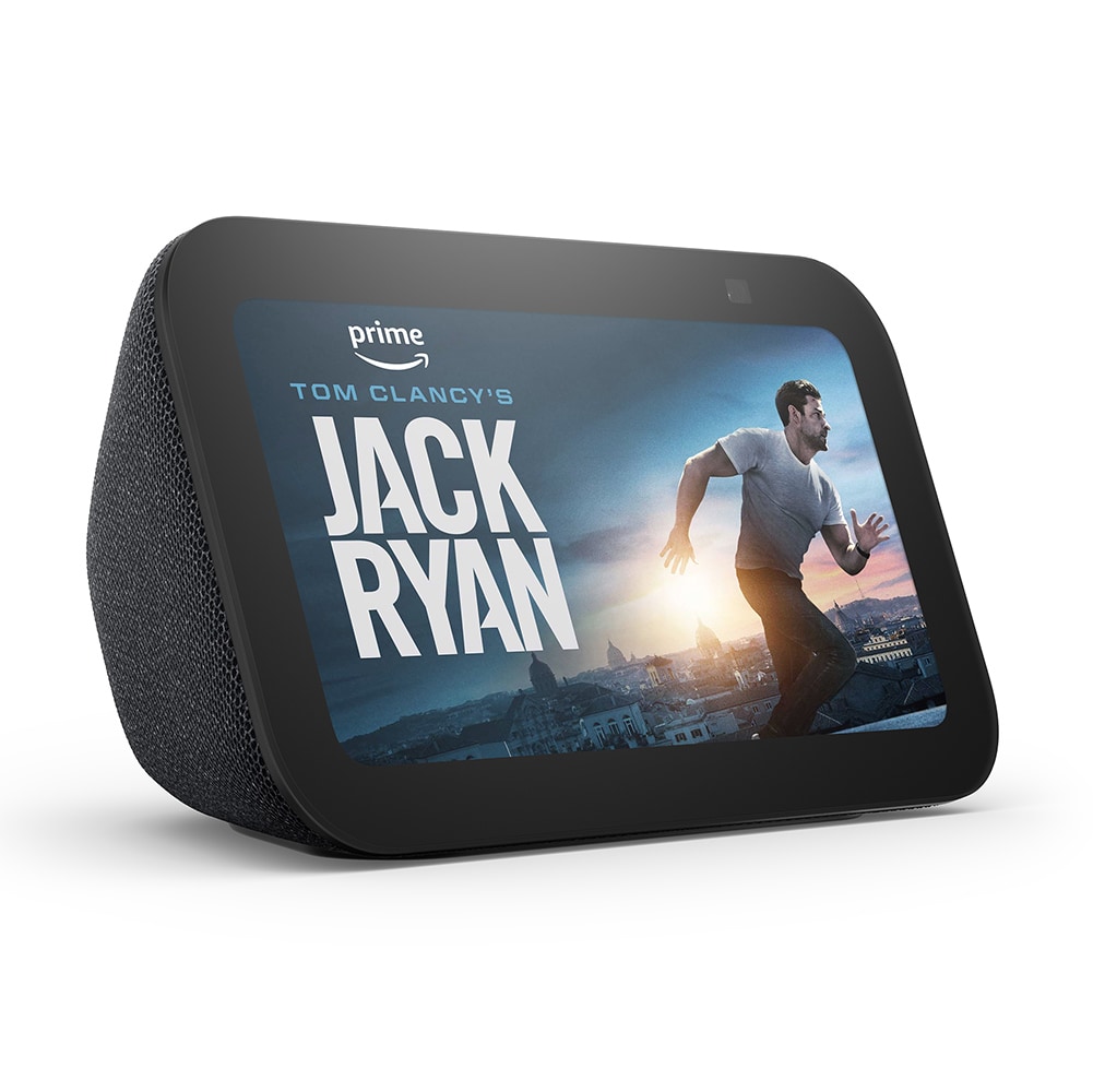 Amazon Echo Show 5 (3. Gen.) kompakter smarter Touchscreen mit Alexa zum Steuern von Smart Home Anthrazit B09B2S8WKD