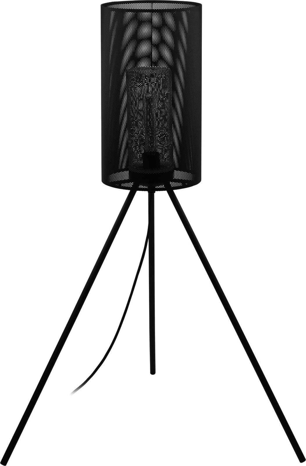Eglo Ladunara Tripod Buitenlamp - Zwart - Metalen Vloerlamp voor Tuin en Terras