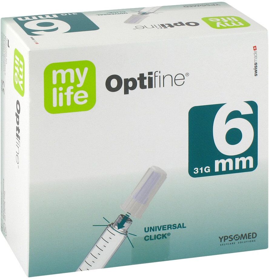 Optifine 6 Pen-nadeln 0,25x6 mm