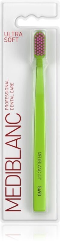 MEDIBLANC 5490 Ultra Soft brosse à dents ultra soft Green 1 pcs