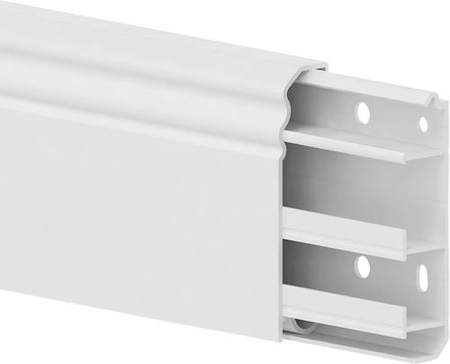 114001 Elektro-Sockelleistensystem 2000mm Alpinweiß 14St.