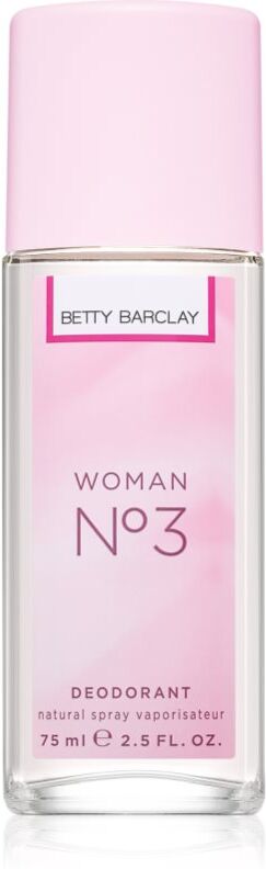 Betty Barclay Woman N°3 déodorant avec vaporisateur pour femme 75 ml
