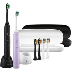 Truelife, Elektrische Zahnbürste, SonicBrush Compact Duo Schwarz /
