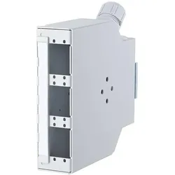 Metz Connect OpDAT REG plus - Glasfaserkabelkiste - Grau, Server Zubehör, Grau