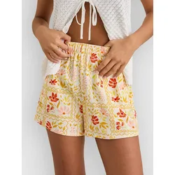 Rhythm Wildflower Shorts white Gr. L