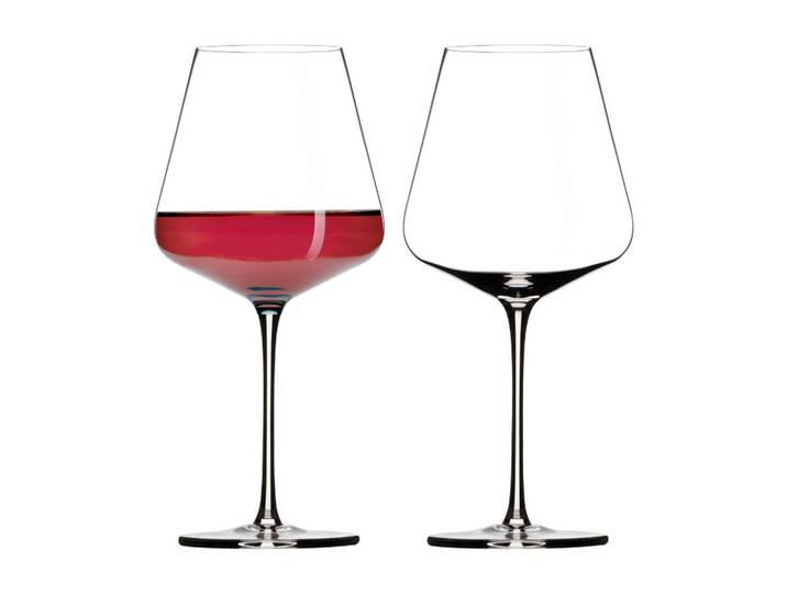 Chef Cuisine Rotweinglas Kristallglas, Transparent, Glas, 2-teilig, 800 ml, mundgeblasen, Gläser, Weingläser, Rotweingläser
