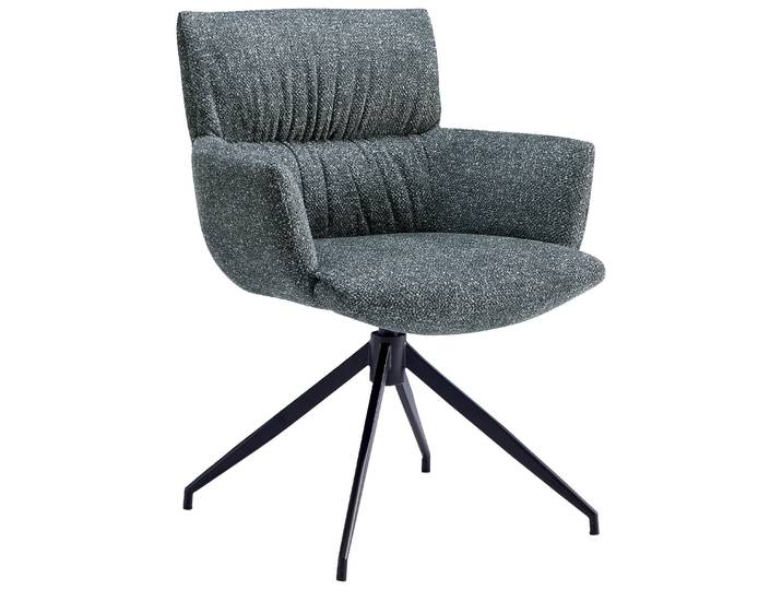 Dieter Knoll Armlehnstuhl PARIS, anthrazit, Stoff