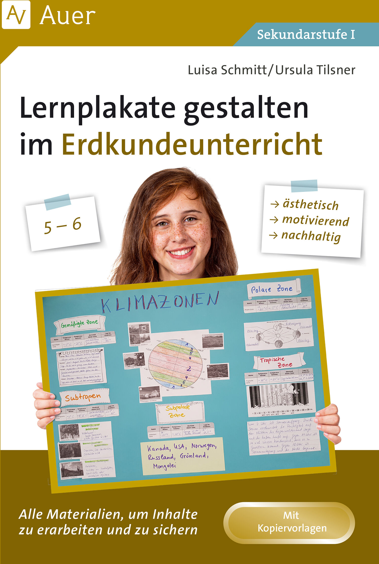 Auer Verlag Lernplakate gestalten im Erdkundeunterricht 5-6
