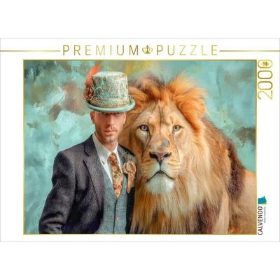CALVENDO Puzzle Dandy und Retro Vintage | 2000 Teile Lege-Größe 90x67cm Foto-Puzzle für glückliche Stunden