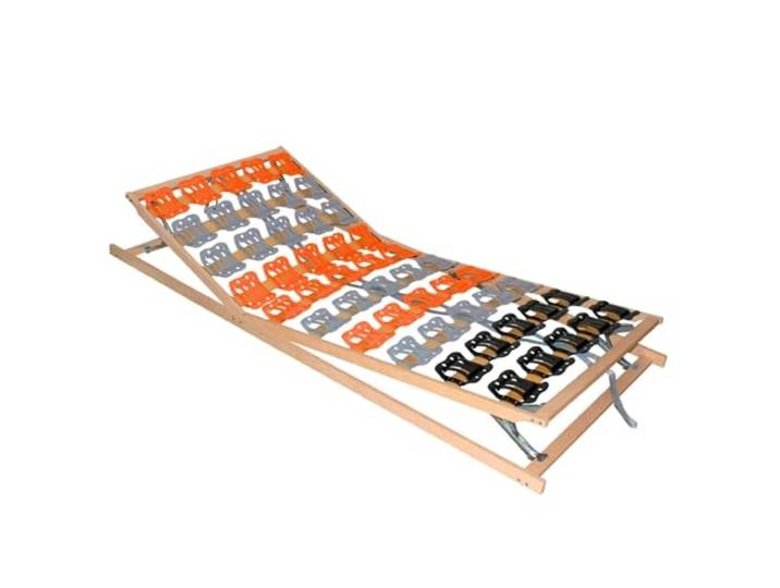 Coemo 7-Zonen Tellerlattenrost CubiFlex, 80x200 cm, Kopf-Fußteilverst. Lattenrahmen Made in EU, Lattenrost mit Kopf- und Fußteilverstellung, CubiFlex 7-Zonen-Tellerlattenrost