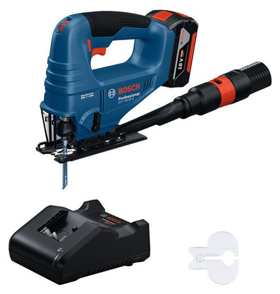 Bosch Professional Accu Decoupeerzaag GST 18V-95 B - 18V - 20 mm - Inclusief GBA 18V 4.0Ah Accu en Lader