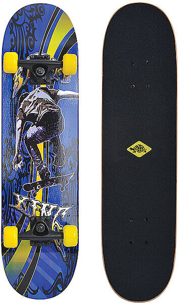 SCHILDKRÖT Skateboard Slider 31 Cool King blau B