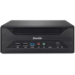 Shuttle XH610 S1700 H610 BLACK 120W, Barebone